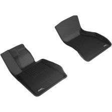 3D MAXpider 2017-2020 BMW 5 Series G30/G31 Kagu 1st Row Floormat - Black