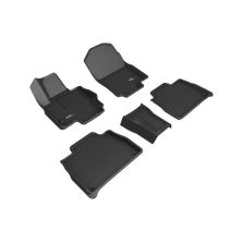 3D MAXpider 20-22 Mercedes-Benz GLE-Class 5-Seat Kagu 1st & 2nd Row Floormat - Black