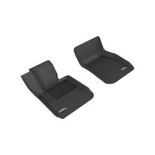 3D MAXpider 2012-2019 BMW 3 Series F30/F34 Kagu 1st Row Floormat - Black
