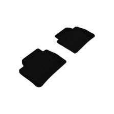 3D MAXpider 2012-2020 BMW 3 Series/4 Series Gran Coupe F30/F36 Kagu 2nd Row Floormats - Black