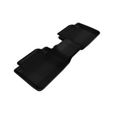 3D MAXpider 2013-2017 Honda Accord Sedan Kagu 2nd Row Floormats - Black