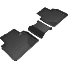 3D MAXpider 2018-2020 Honda Accord Kagu 2nd Row Floormats - Black