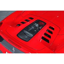 Ferrari 458 Spider - Capristo Carbon Fibre & Glass Engine Cover / Lid