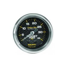 Boost: 0 to 35 PSI - Carbon Fiber Mechanical Gauge (2 1/16)