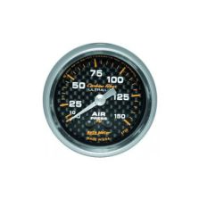 Air Pressure: 0-150 PSI - Carbon Fiber Mechanical Gauge (2 1/16)