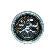 Water Temperature: 140-280°F - Carbon Fiber Mechanical Gauge (2 1/16)