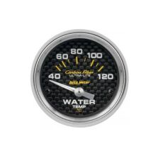 Water Temp (metric): 40-120ºC - Carbon Fiber Air-Core Gauge (2 1/16)
