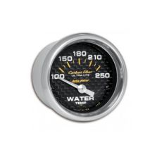 Water Temp: 100-250°F - Carbon Fiber Air-Core Gauge (2 1/16)