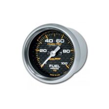 Fuel Pressure: 0-100 PSI - Carbon Fiber Stepper Motor Gauge (2 1/16)
