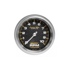 Tachometer: 0-10,000 RPM - Carbon Fiber In-Dash Gauge (3 3/8)