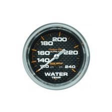 Water Temperature: 120-240°F - Carbon Fiber Mechanical Gauge (2 5/8)