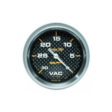 Vacuum: 0-30 inHg - Carbon Fiber Stepper Motor Gauge (2 5/8)