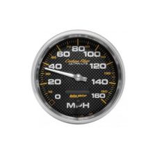 Speedometer: 0-160 MPH - Carbon Fiber Electric Gauge (5)