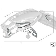 Genuine M Performance Carbon Fiber Interior Trim Moldings 51 95 2 412 961