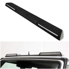 W463 W461 G55 G65 G63 G500 Mercedes G Wagon G class Front Roof Fiberglass Lip Spoiler with LED