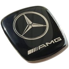 Emblem Logo Badge Sticker Decal Gear Shift Knob for Mercedes-Benz vehicles AMG Style