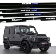 W463 Limited W461 G55 G65 G63 G500 G Wagon G class Mercedes-Benz Entrance mouldings LED Illuminated Door Sills Interior Trims 