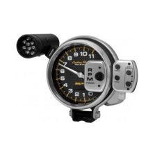 Tachometer: 0-11,000 RPM - Carbon Fiber Pro-Stock Pedestal w/ Super Lite & Peak Mem (5)