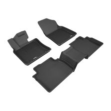 3D MAXpider 2018-2020 Toyota Camry Kagu 1st & 2nd Row Floormats - Black