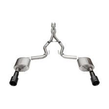 Corsa 2024 Ford Mustang GT 5.0L V8 Xtreme 4.5 Cat-Back Duel Rear w/ 4.5 In Carbon Fiber Tips