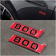 W463 W461 G55 G65 G63 G500 G Wagon W222 W212 W205 W219 G C E S CLS class Mercedes-Benz 800 Style Body Front Side Fender Emblem Logo Badge Sticker Decal 