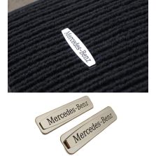 Mercedes Benz G-Class W463 G63 G55 G500 S-Class W222 W221 S63 AMG E-Class E63 AMG W212 W213 W166 W292 W253 GLC GLE Floor Mat Emblem Badge Logo Decal Sticker MB Style