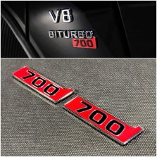 W463 W461 G55 G65 G63 G500 G Wagon W222 W212 W205 W219 G C E S CLS class Mercedes-Benz 700 Style Body Front Side Fender Emblem Logo Badge Sticker Decal 