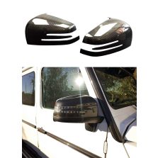 Carbon Fiber Side Mirror Covers for Mercedes-Benz G-class G500 G55 G63 G65 W463