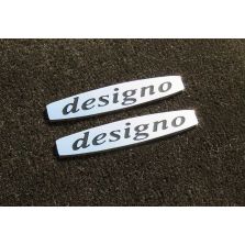 Mercedes Benz G-Class W463 G63G55 G500 S-Class W222 W221 S63 AMG E-Class E63 AMG W212 W213 W166 W292 W253 GLC GLE Floor Mat Emblem Badge Logo Decal Sticker DESIGNO Style