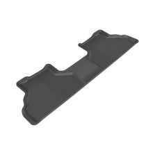 3D MAXpider 2007-2013 BMW X5/X6 E70/E71 Kagu 2nd Row Floormats - Black