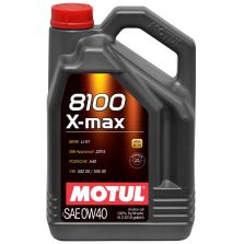 Motul 5L Synthetic Engine Oil 8100 0W40 X-MAX - Porsche A40