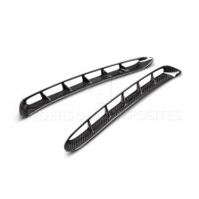 Anderson Composites 2015-2022 Mustang Carbon Fiber GT350 Style Fender Vent Inserts (Only Fit AC Fenders)