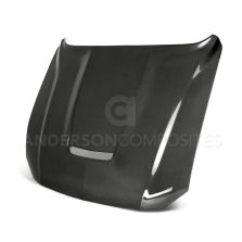 Anderson Composites 2018-2023 Ford Mustang Type-GR Double Sided Carbon Fiber Hood