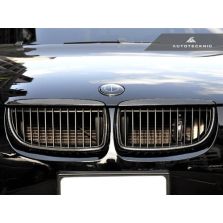 AutoTecknic Replacement Carbon Fiber Front Grilles - E90 Sedan / E91 Wagon | 3 Series
