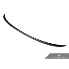 AutoTecknic Carbon Fiber Trunk Lip Spoiler - BMW E90 3-Series Sedan