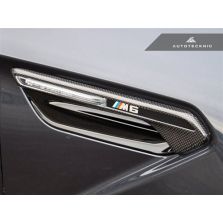 AutoTecknic Dry Carbon Fender Light Trim Set - F06 M6 Gran-Coupe | F12 M6 Cabrio | F13 M6 Coupe