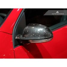 AutoTecknic Dry Carbon Fiber Mirror Covers - VW MKV JETTA/ GOLF