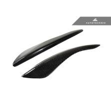 AutoTecknic Carbon Fiber Headlight Covers - Infiniti G35 Coupe