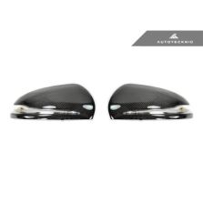 AutoTecknic Replacement Carbon Fiber Mirror Covers - Mercedes-Benz W205 C-Class | W222 S-Class
