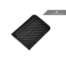 AutoTecknic Carbon Fiber Leather Bill Card Holder