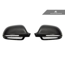 AutoTecknic Replacement Carbon Mirror Covers - Audi 8P A3/ S3 08-10 | B8 8K A4/ S4 08-09 | 8T A5/ S5 08-09