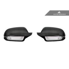 AutoTecknic Replacement Carbon Mirror Covers - Audi 8P A3/ S3 10-13 | B8 8K A4/ S4 10-15 | 8T A5/ S5 11-15