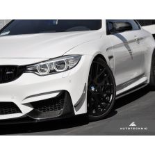 AutoTecknic Front Bumper Carbon Fiber Canards - F80 M3 | F82/ F83 M4