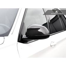 AutoTecknic Replacement Carbon Fiber Mirror Covers - BMW F25 X3 LCI | F26 X4 | F15 X5 | F16 X6