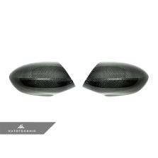 AutoTecknic Replacement Carbon Fiber Mirror Covers - BMW E90/ E92/ E93 M3 | E82 1M
