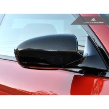 AutoTecknic Replacement Carbon Fiber Mirror Covers - BMW F10 M5 | F06 / F12 / F13 M6