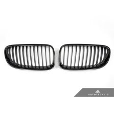 AutoTecknic Replacement Carbon Fiber Front Grilles - E92 Coupe / E93 Cabrio | 3 Series LCI