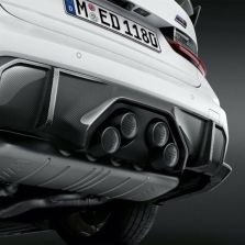 Genuine BMW M Performance Carbon Fibre Trio Exhaust Diffuser for BMW M3 G80 M4 G82