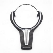 Genuine BMW M Performance Matte Exposed Carbon Fibre Fxx Steering Wheel Trim Insert for BMW 2 Series F22 M3 F30 F32