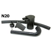 Burger Motorsports BMS Turbo Double Baffle Oil Catch Can for N20/N26 BMW 125i F20 220i 228i F22 320i 328i F30 420i 428i F32